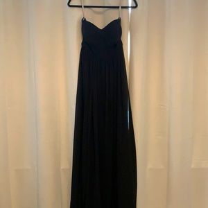 Jenny Yoo Bridesmaid Dress. Black Size 2.